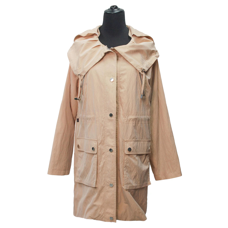 Women Spring Autumn Customized Outdoor Waterproof Light Weight Trench Coats